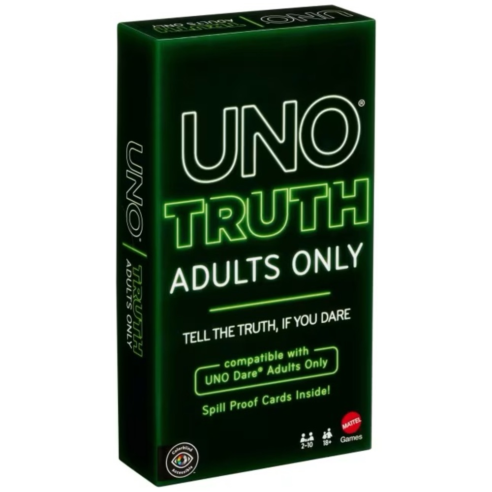 UNO Truth Card Game - Adults Only 18+
